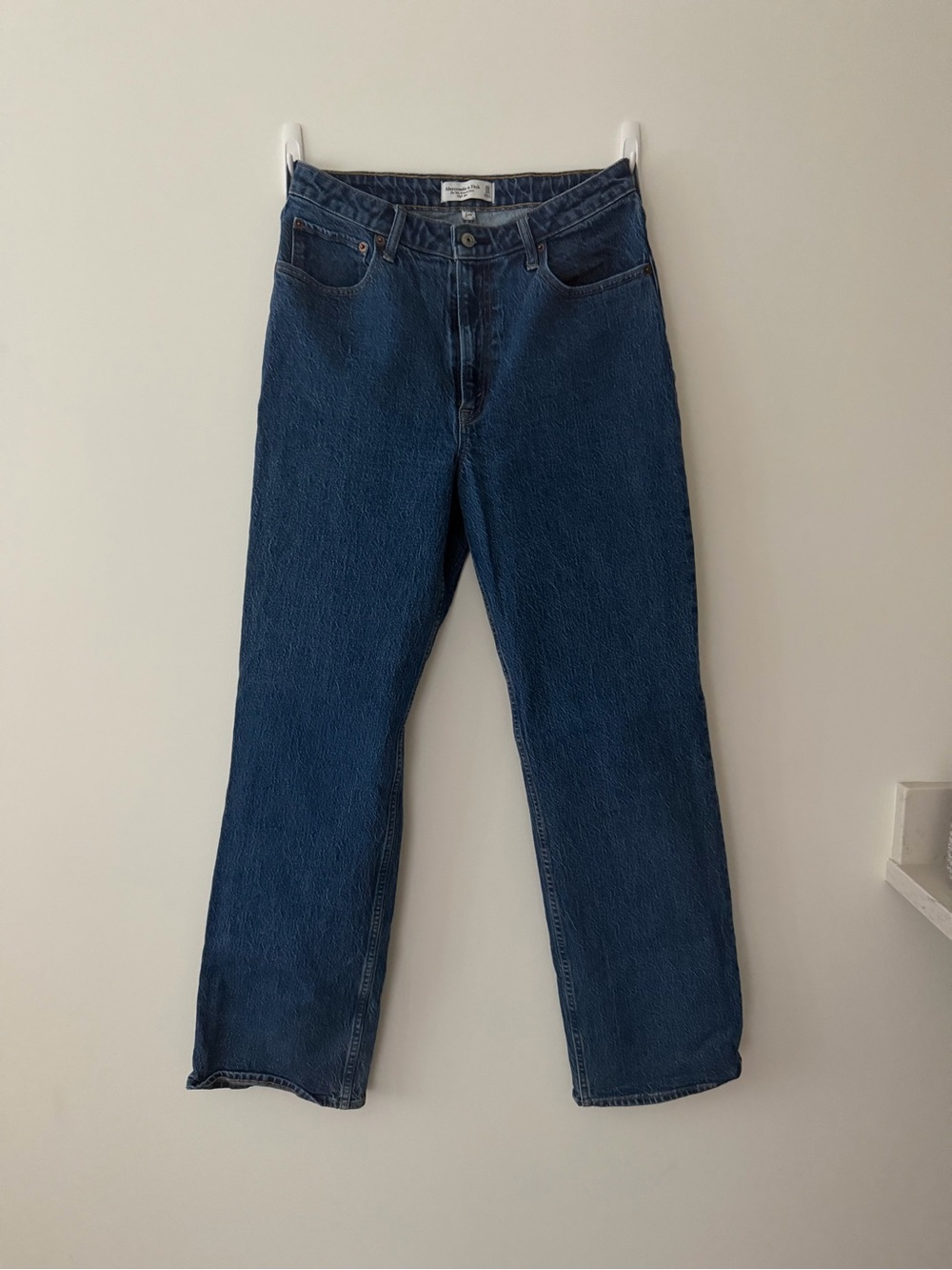 Abercrombie โThe 90s Relaxes Jean High Riseโ Curve Love Size 30 Long